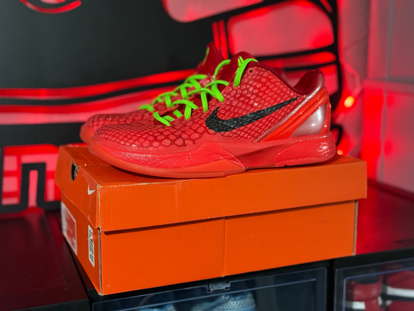 USED! Nike Kobe 6 Reverse Grinch